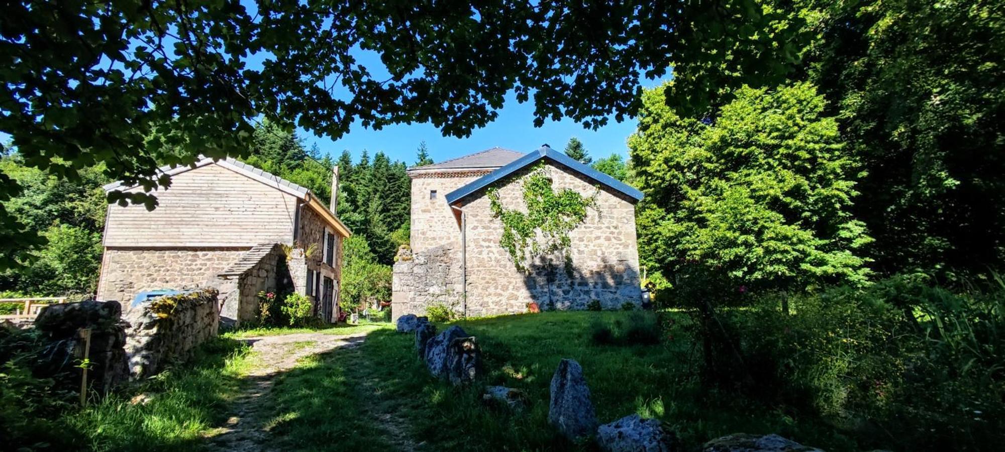 Vila Le Pre De Maulene Tence Exteriér fotografie